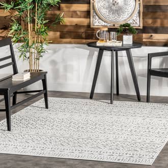 Avery Banded Textured Indoor/Outdoor Rug secondary image
