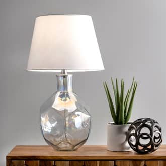 23-inch Prismatic Glass Bowl Table Lamp secondary image