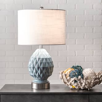 24-inch Textured Ceramic Egg Table Lamp secondary image