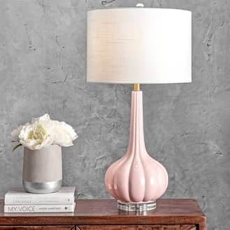 29-inch Fluted Ceramic Table Lamp secondary image