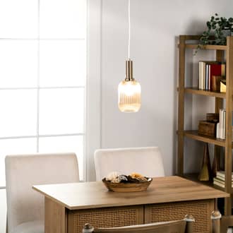 87-inch Glass Steel Tinted Pendant Lamp secondary image