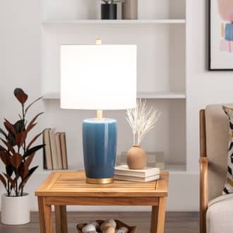 24-inch Glazed Ceramic Vase Table Lamp secondary image