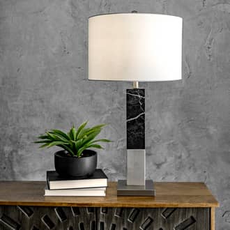 28-inch Marble Slab Obelisk Table Lamp secondary image