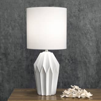 24-inch Cressida Ribbed Ceramic Table Lamp secondary image