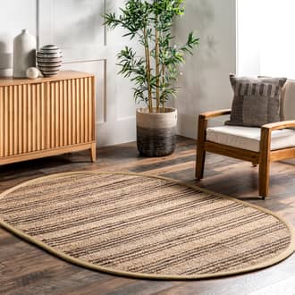 Sycamore Striped Jute Rug secondary image