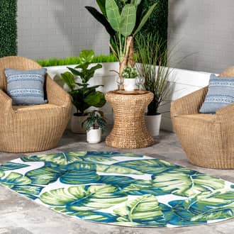 Tropical Foliage Indoor/Outdoor Rug secondary image