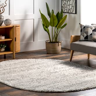 Shaded Shag With Tassels Rug secondary image