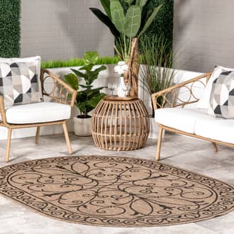 5' x 8' Krem Indoor/Outdoor Rug secondary image