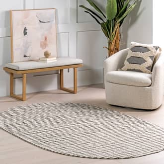 Elodie Wool-Blend Flatwoven Rug secondary image