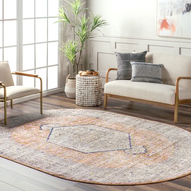 Factoria Florid Dreams Peach Rug
