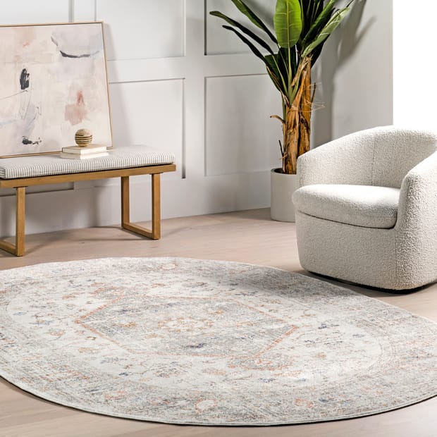 Factoria Florid Dreams Silver Rug