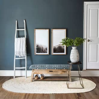 Jute Braided Rug secondary image