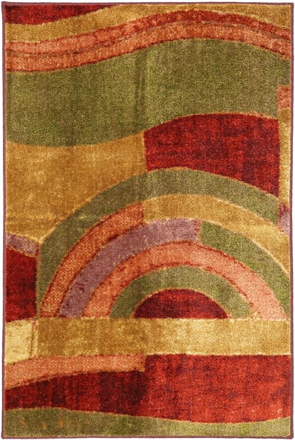 New Wave Picasso Wine Rug, Mohawk Picasso Wine Rug