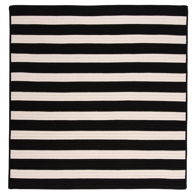 Stripe It Braided Indoor Outdoor Black White Rug Braided Indoor Outdoor Black White Rug, Home Decorators Catalog Outdoor Rugs