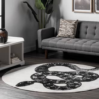 6' Simple Serpent Rug secondary image