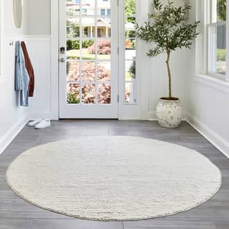 6' Softest Knit Wool Rug secondary image