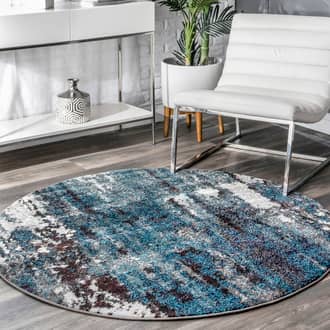 5' Winter Abstract Rug secondary image