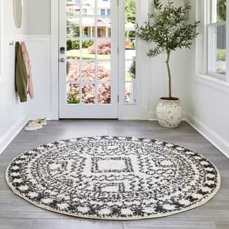 5' 3" Moroccan Tasseled Rug secondary image