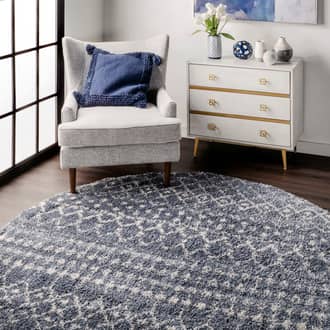 Moroccan Trellis Soft Shag Rug secondary image