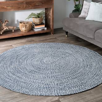 4' Handmade Braided Indoor/Outdoor Rug secondary image