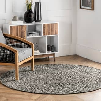 Cotton Solid Flatweave Rug secondary image