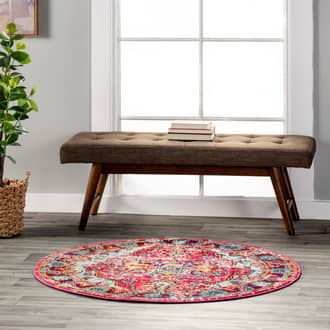 5' 3" Mosaic Medallion Rug secondary image