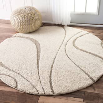 8' Shaggy Curves Rug secondary image