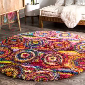 5' 3" Abstract Circles Rug secondary image