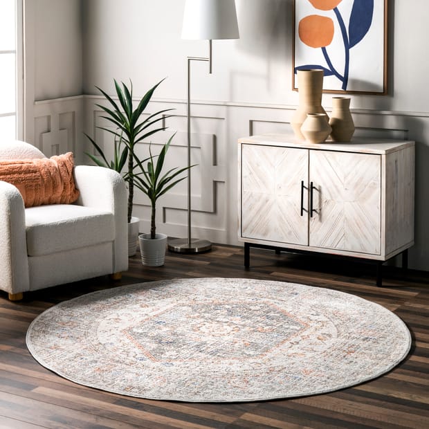 Factoria Florid Dreams Silver Rug