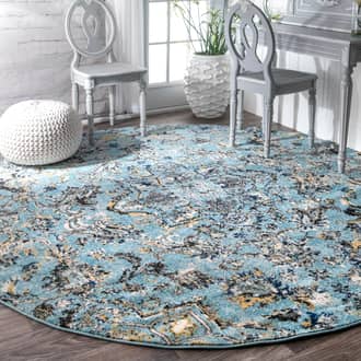 8' Pointelle Paisley Rug secondary image