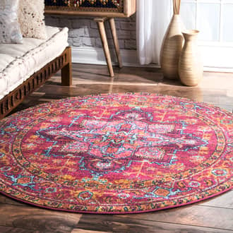 8' Katrina Blooming Rosette Rug secondary image