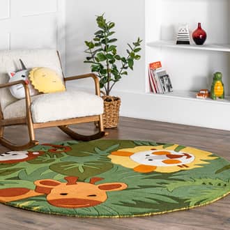 4' Safari Friends Rug secondary image