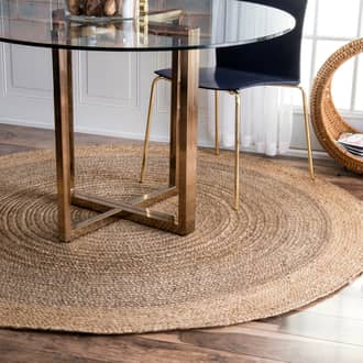 8' Jute Simple Border Rug secondary image