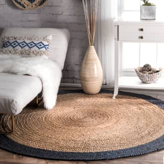 6' Jute Simple Border Rug secondary image