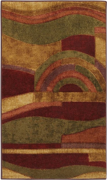 New Wave Picasso Wine Rug, Mohawk Picasso Wine Rug
