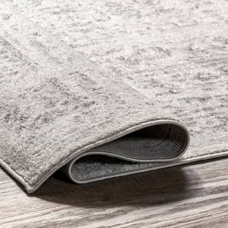 Gray Granite Ring Around The Rosette rug - Traditional Runner 2' 6in x 10'