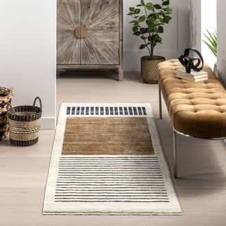 Anette Block Striped Rug secondary image