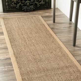 2' 6" x 12' Seagrass with Border Rug secondary image