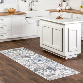 Ivory Immerse Sylvie Washable Stain Resistant rug - Bohemian Runner 2' 6in x 8'