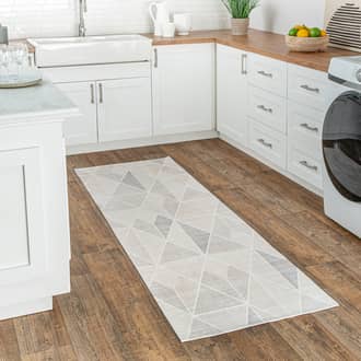 Stassi Washable Shaded Tiles Rug secondary image