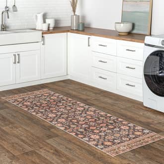Claire Washable Floral Rug secondary image