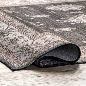 2' 6" x 12' Andrea Bordered Washable Rug secondary image