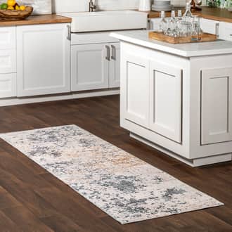 2' 6" x 12' Ruth Washable Splatter Rug secondary image