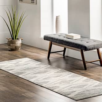 Striped Hourglass Rug secondary image
