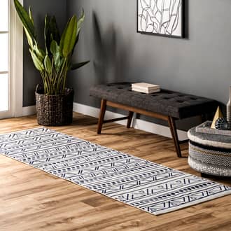 Blue Koko Pamela Fiesta Stripes rug