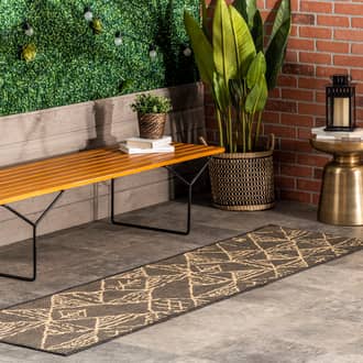 Charcoal Tucana Moroccan Indoor/Outdoor rug