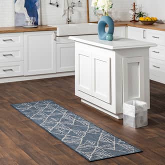 Blue Tucana Moroccan Indoor/Outdoor rug