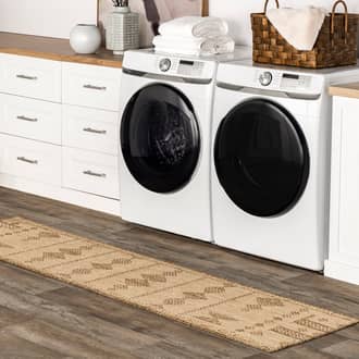 Beige Tucana Rosalia Paneled Indoor/Outdoor rug