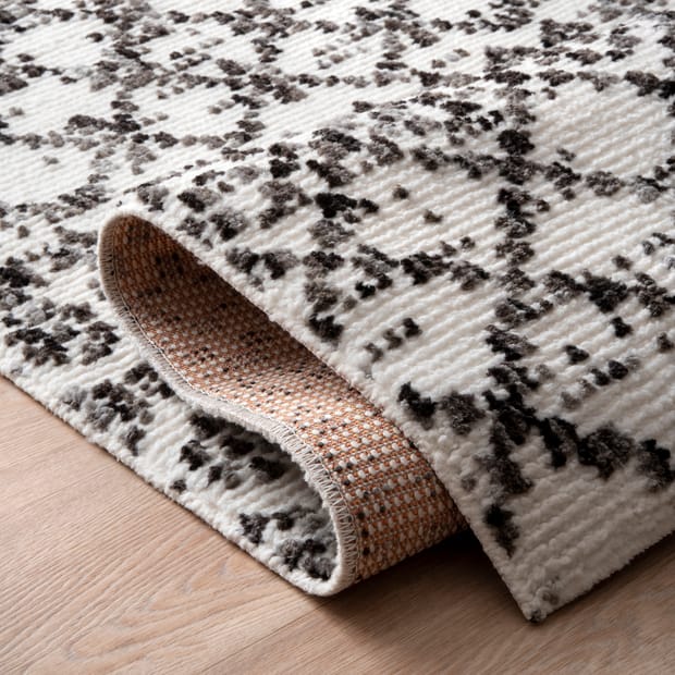 Yazoo Modern Trellis Gray Rug