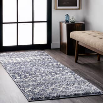 Moroccan Trellis Soft Shag Rug secondary image